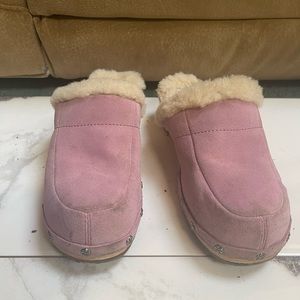 UGG pink clogs